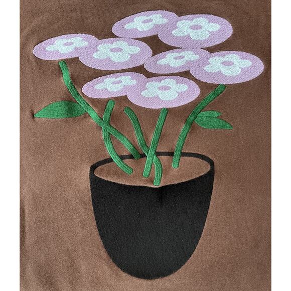 Men’s PANGAIA x Candy Flowers Hoodie Size Medium - Brown - Picture 3 of 10